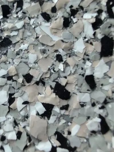 Cabin Fever flake color blend
