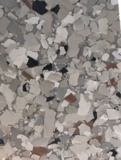 Coyote flake color blend