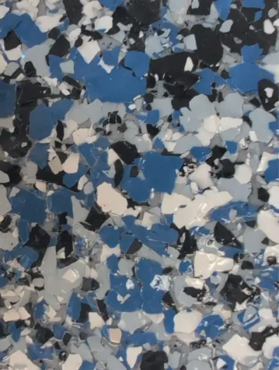 Orbit flake color blend